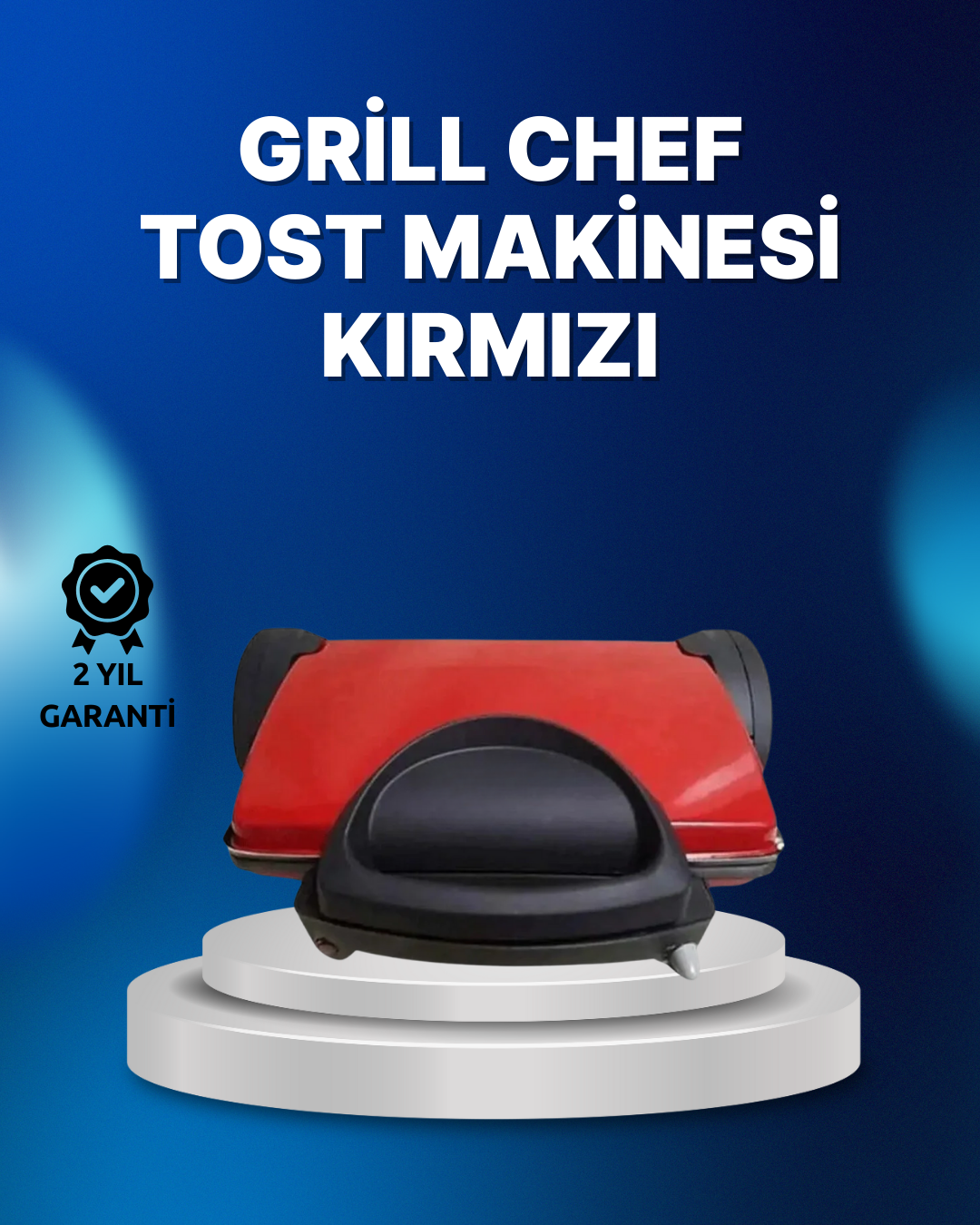 Tost Makinesi Kırmızı Döküm Plaka 6+ Dilim Çok Kapasiteli Izgara - Lisinya Tost Makinesi Kırmızı Döküm Plaka 6+ Dilim Çok Kapasiteli Izgara - Lisinya