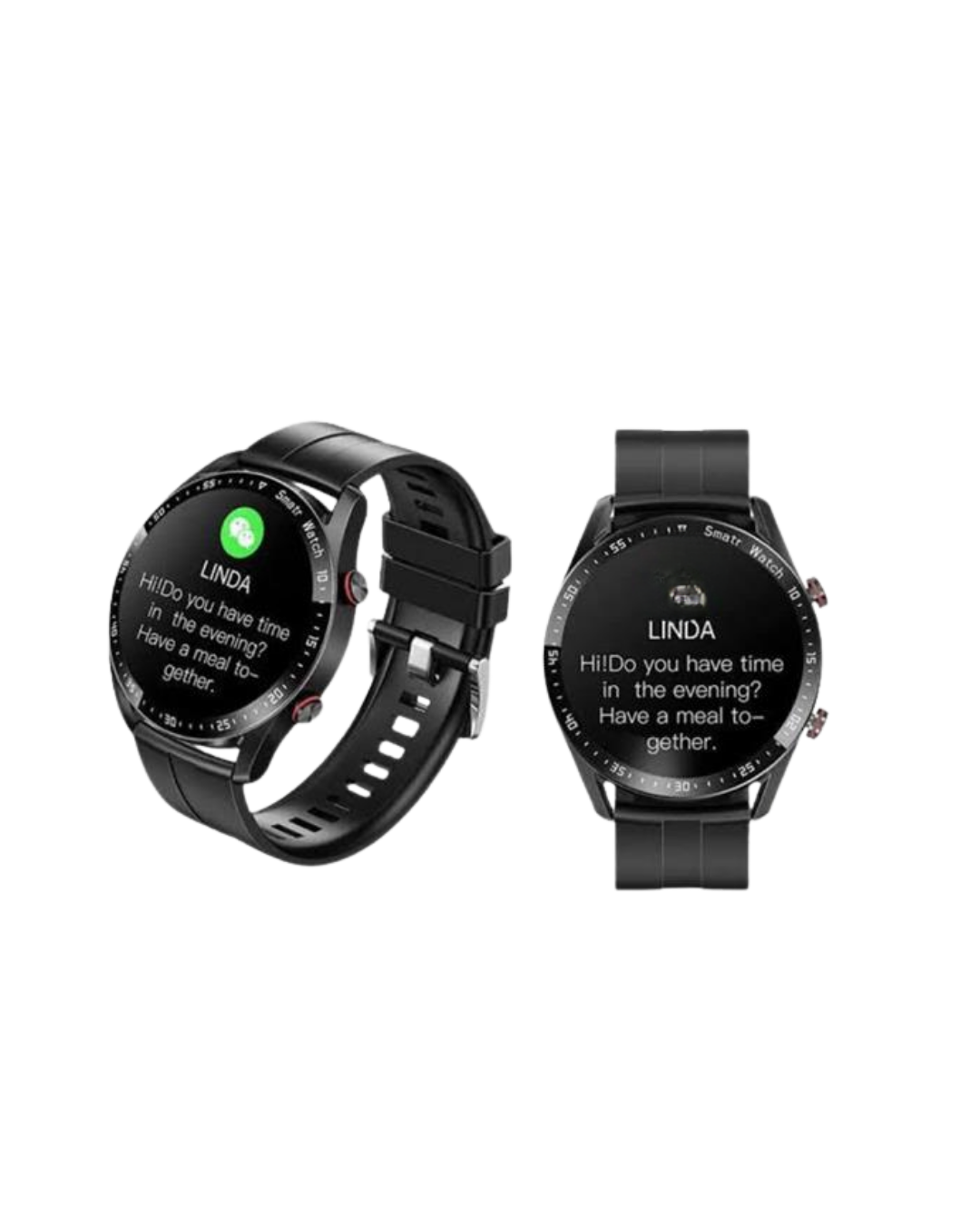 Akıllı Saat Yeni Model Sesli Asistan Bildirim Görme Bluetooth Bağlantılı Müzik Dinleme - Lisinya