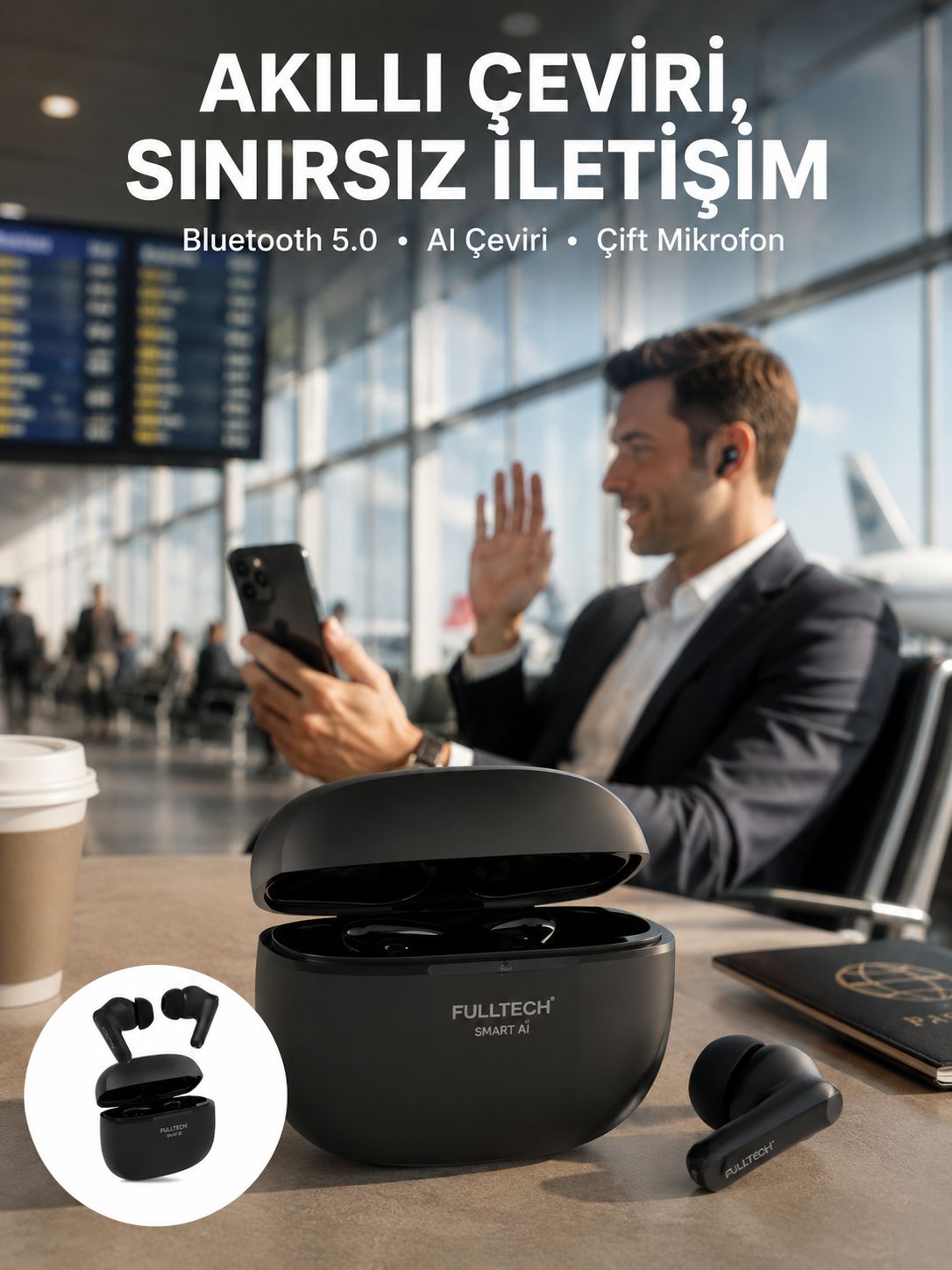 Gürültü Engelleyici TWS Kulaklık Uzun Pil Ömürlü ve Suya Dayanıklı - Lisinya Gürültü Engelleyici TWS Kulaklık Uzun Pil Ömürlü ve Suya Dayanıklı - Lisinya