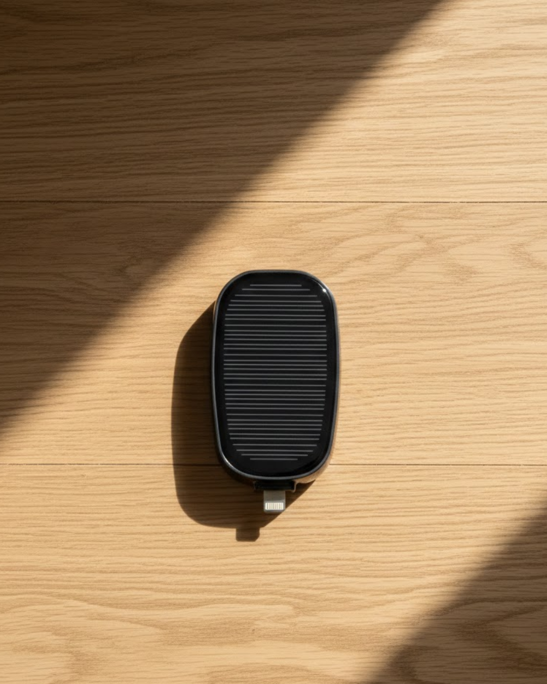 Güneş Enerjili Mini Powerbank 1200mAh Ultra İnce Taşınabilir - Lisinya