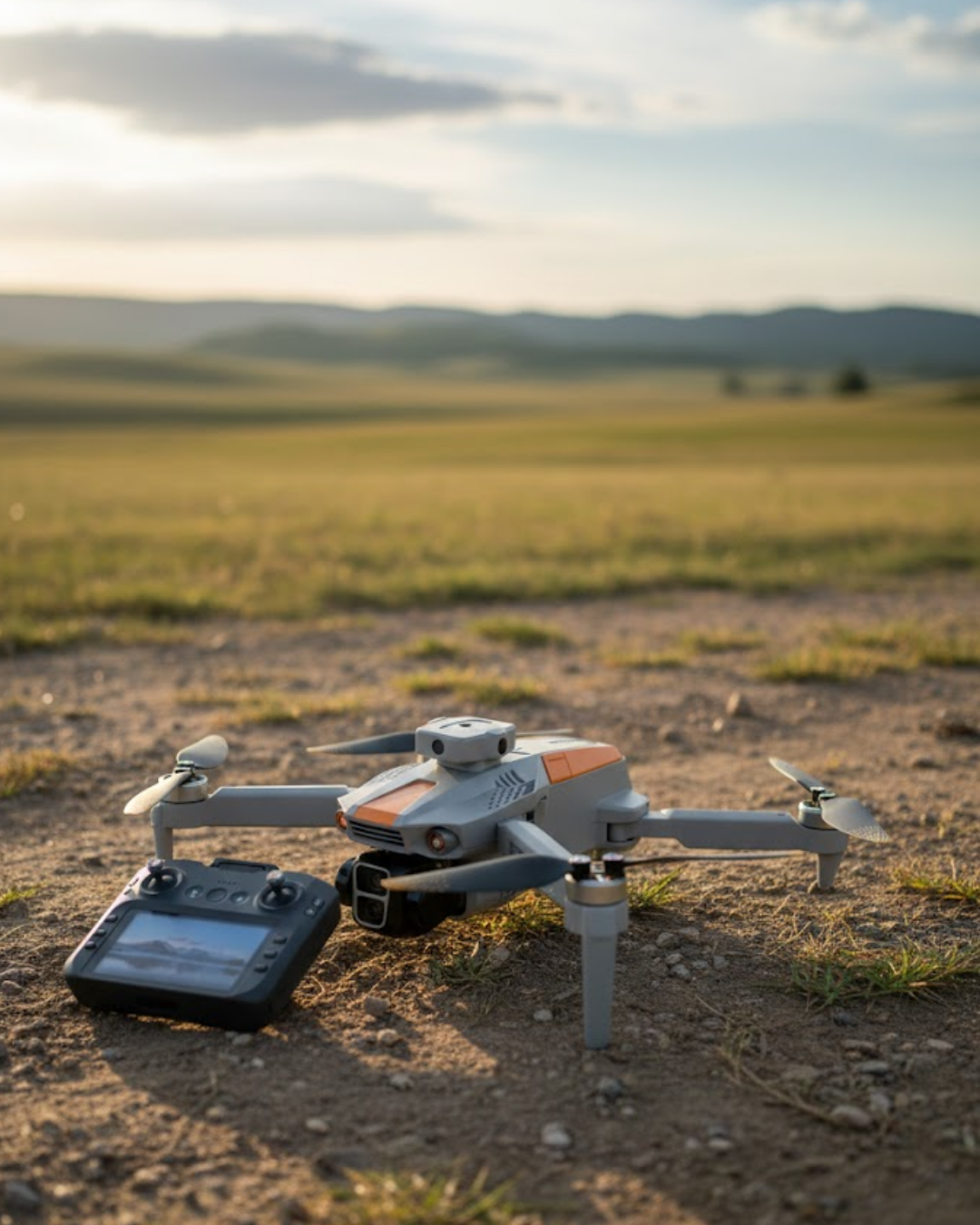 GPS Özellikli Drone 1080P Kamera 360 Derece Dönebilen Uzun Uçuş Süreli - Lisinya