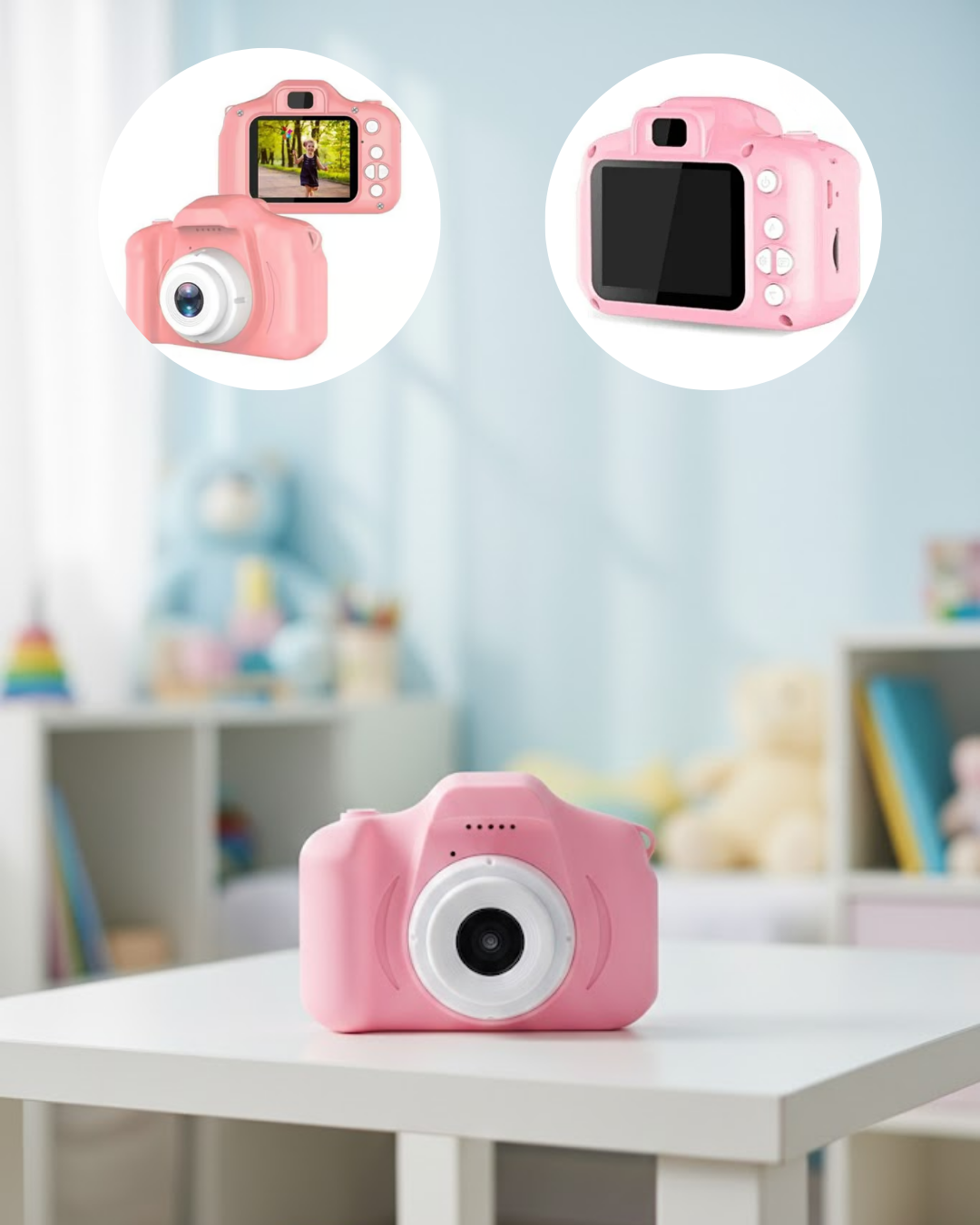 HD Mini Dijital Kamera Video ve Fotoğraf Çekim Özellikli Şarjlı Taşınabilir Kayıt Cihazı - Lisinya