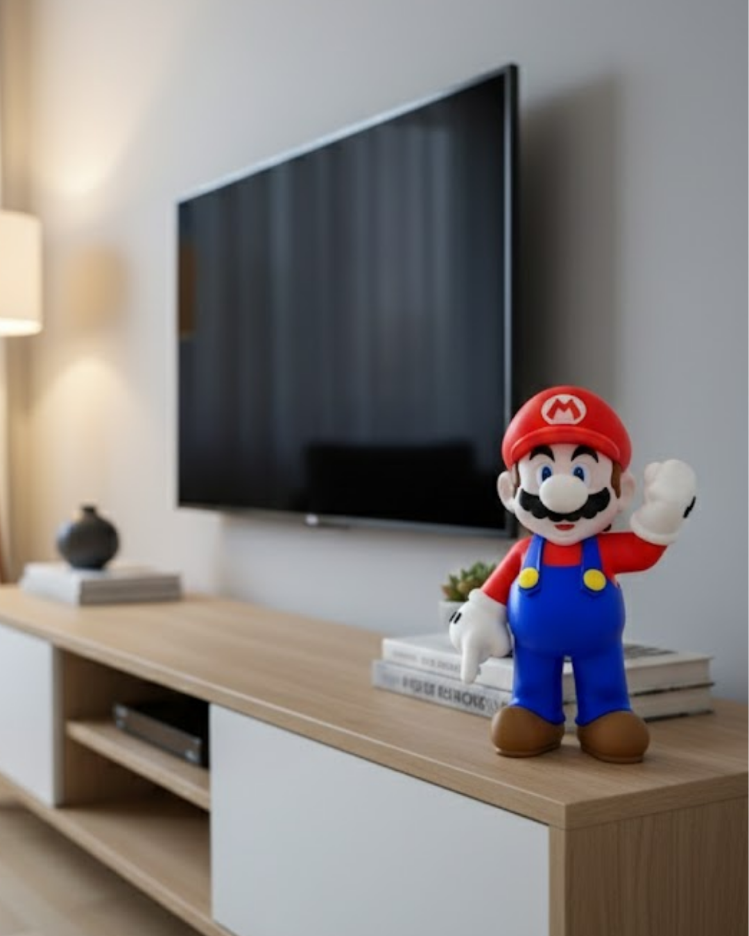 3D Süper Mario Dekoratif Biblo Koleksiyonluk Oyun Karakteri Figürü - Lisinya