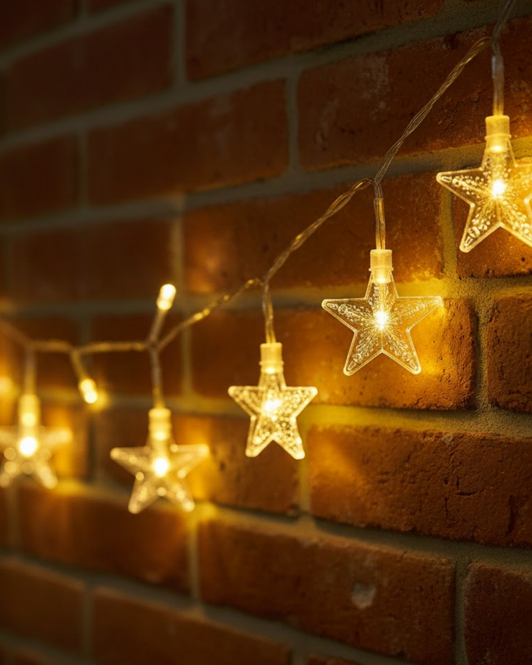 5 Metre Yıldız LED Işık Günışığı Beyaz İç Mekan Dekoratif Aydınlatma - Lisinya