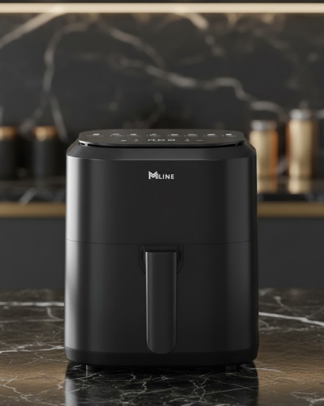 4 Litre 1360W Dokunmatik Yağsız Airfryer Sıcak Hava Fritözü - Lisinya