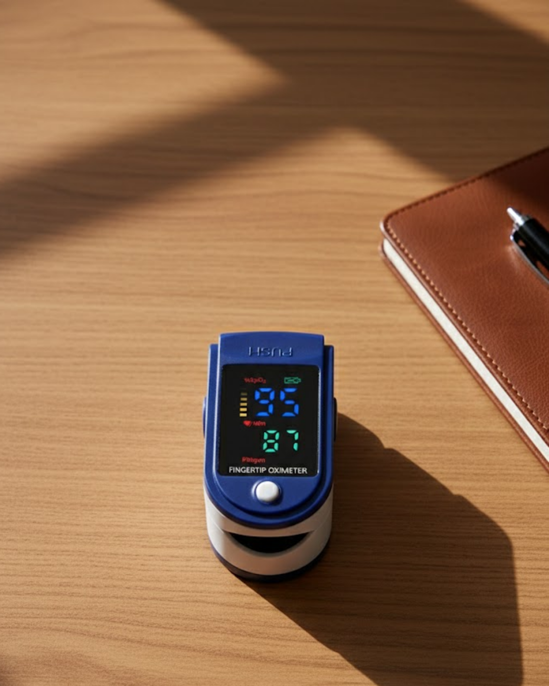 Parmak Tipi Pulse Oksimetre Hassas Ölçüm Taşınabilir Sağlık Cihazı - Lisinya