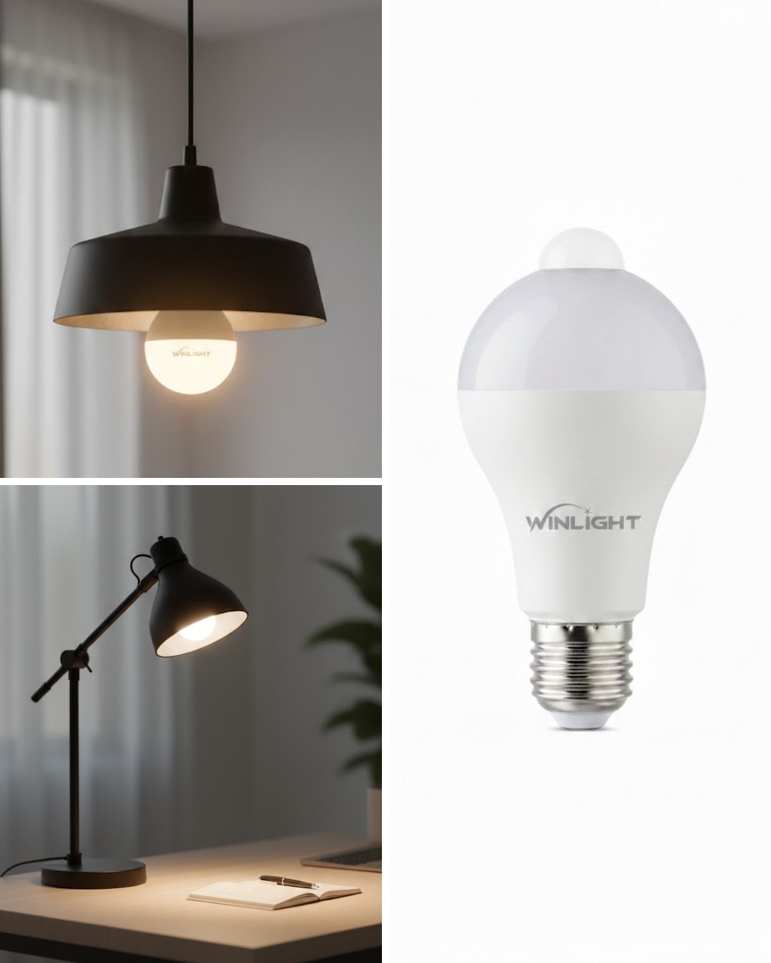 Sensörlü LED Lamba Otomatik Algılama Enerji Tasarruflu Aydınlatma - Lisinya