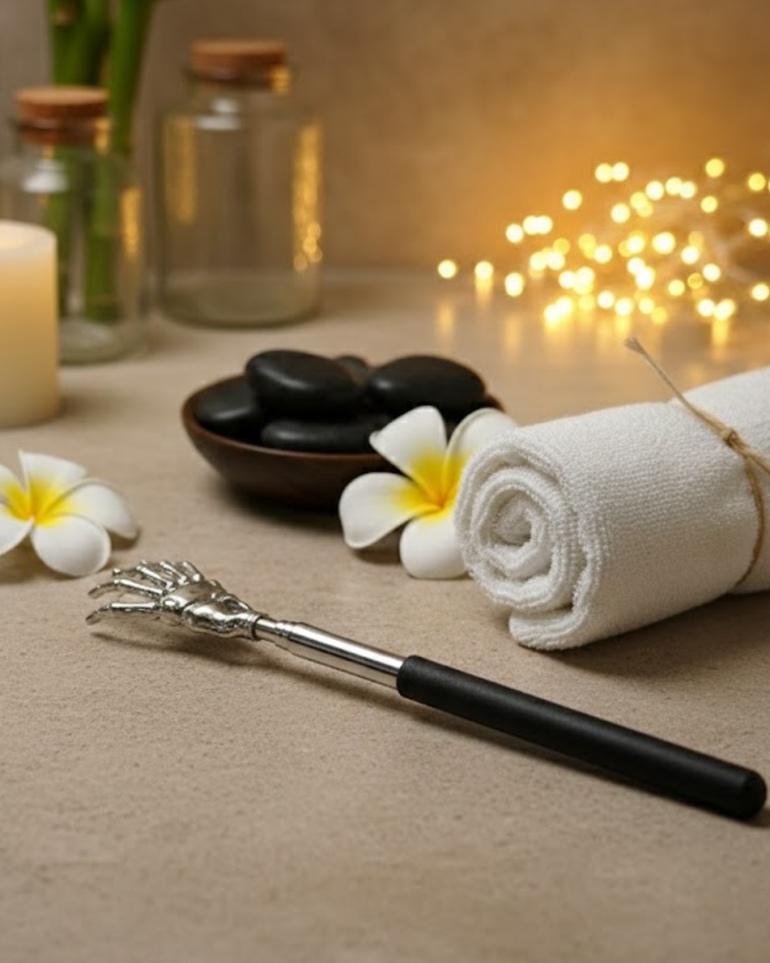 Teleskopik Sırt Kaşıma Aleti Ayarlanabilir Uzunluk ve Ergonomik Tasarım - Lisinya