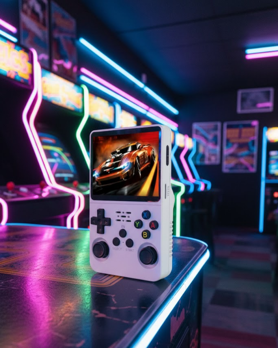 Taşınabilir Retro Oyun Konsolu Geniş Ekran ve Çoklu Emülatör Desteği - Lisinya