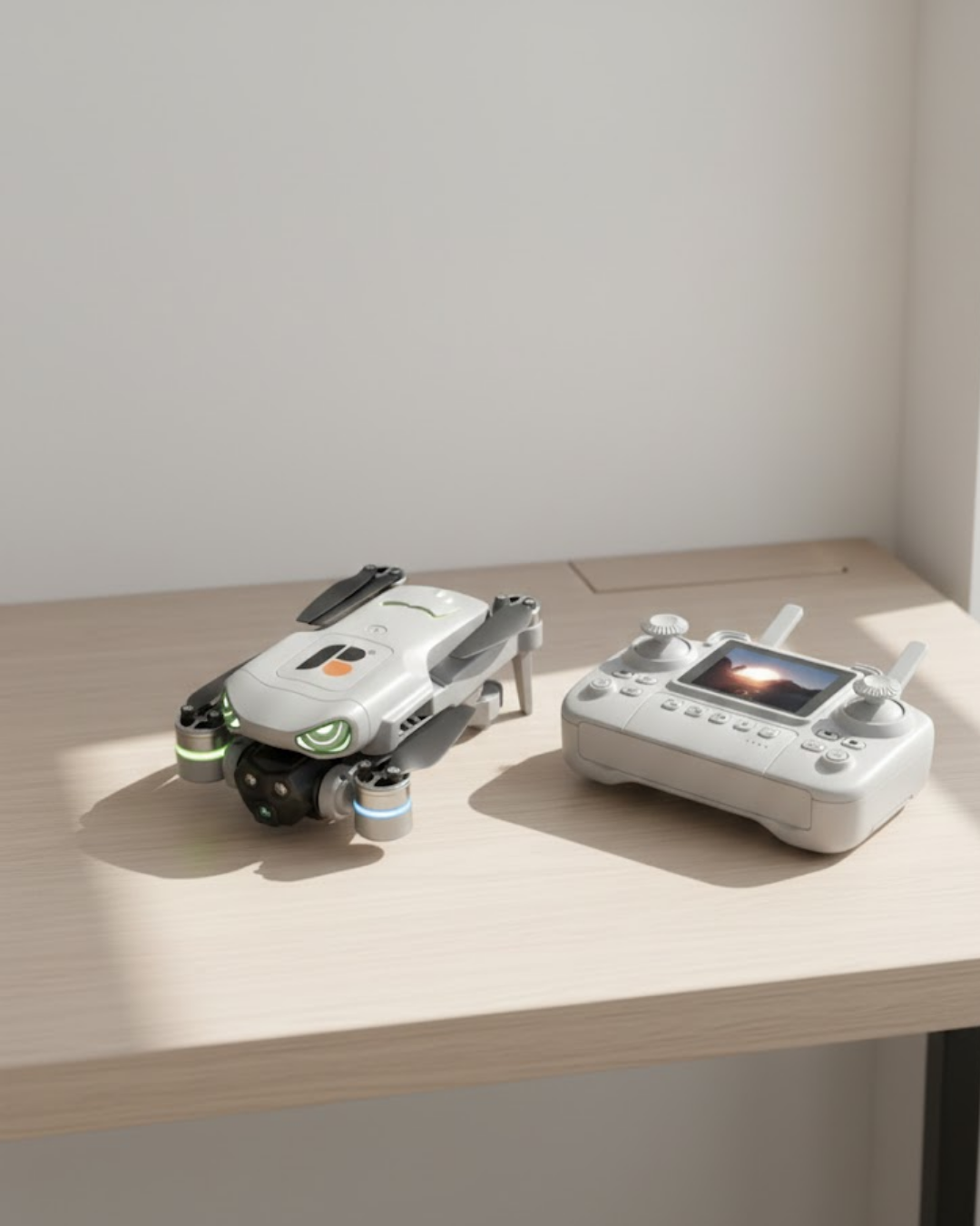 Çift Kameralı Akıllı Engel Algılamalı Katlanabilir Drone - Lisinya