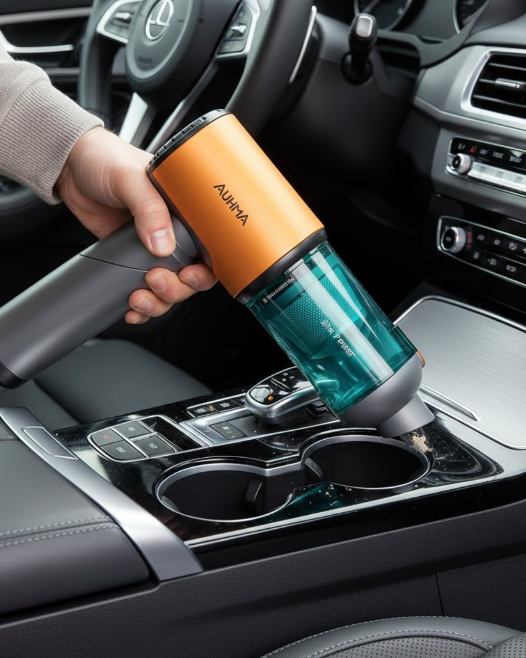 Araç İçi Kablosuz El Süpürgesi Yüksek Emiş Gücü ve HEPA Filtre - Lisinya