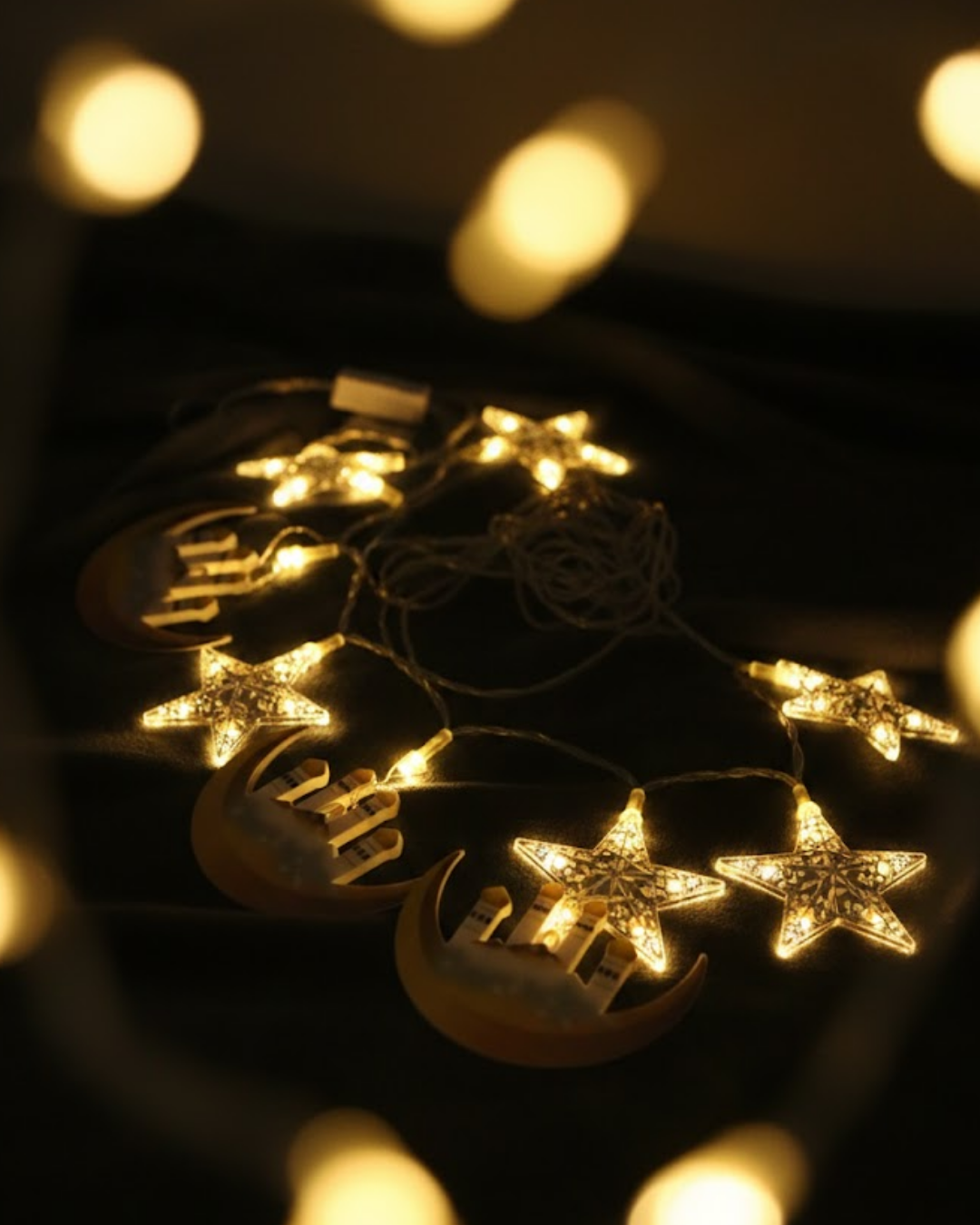 Ramazan Hilal ve Yıldız LED Işık 3 Metre Enerji Tasarruflu A++ - Lisinya