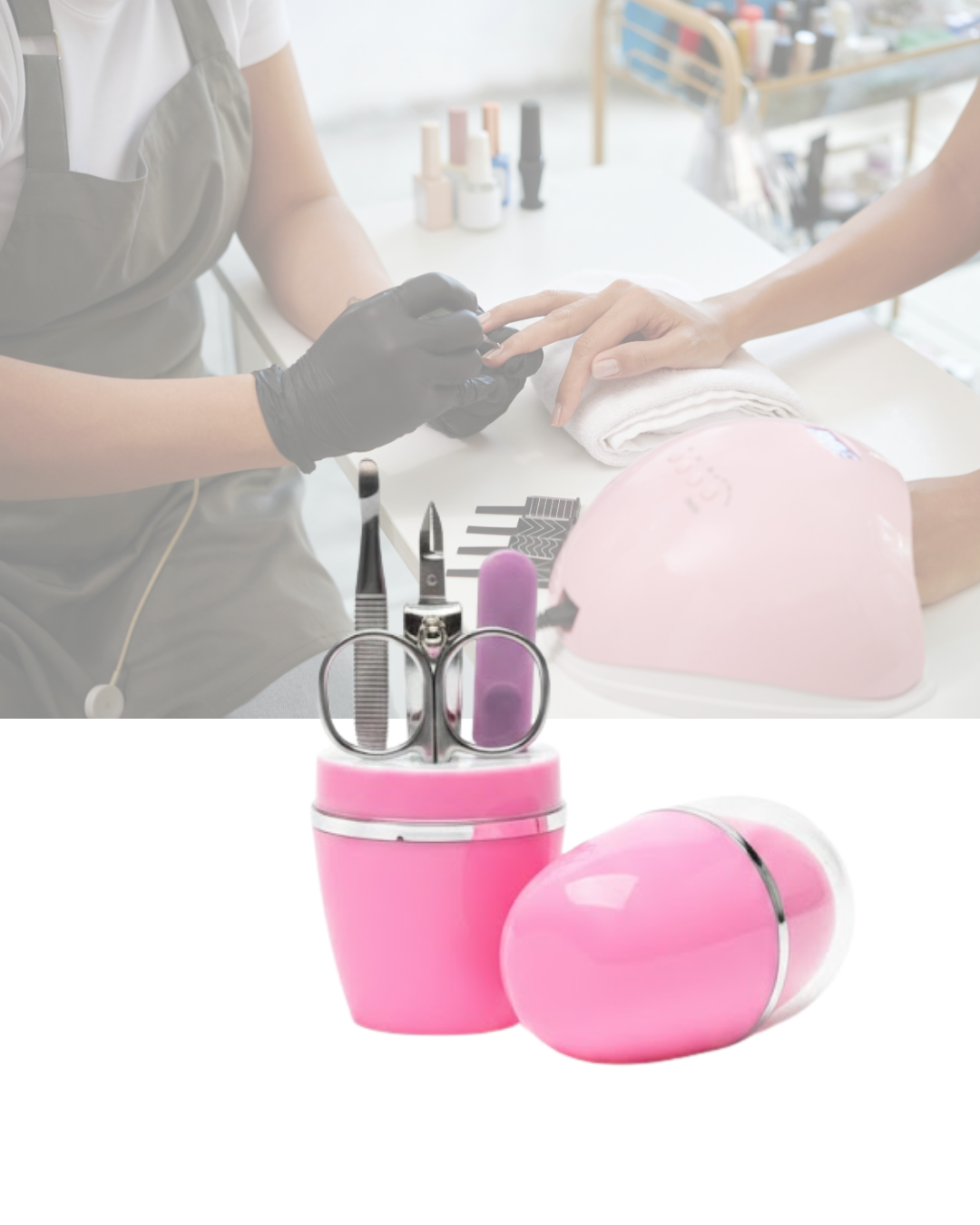 Tırnak Bakım Manikür Pedikür Seti 4 Parça Pembe Kompakt Taşınabilir Tasarım - Lisinya Tırnak Bakım Manikür Pedikür Seti 4 Parça Pembe Kompakt Taşınabilir Tasarım - Lisinya