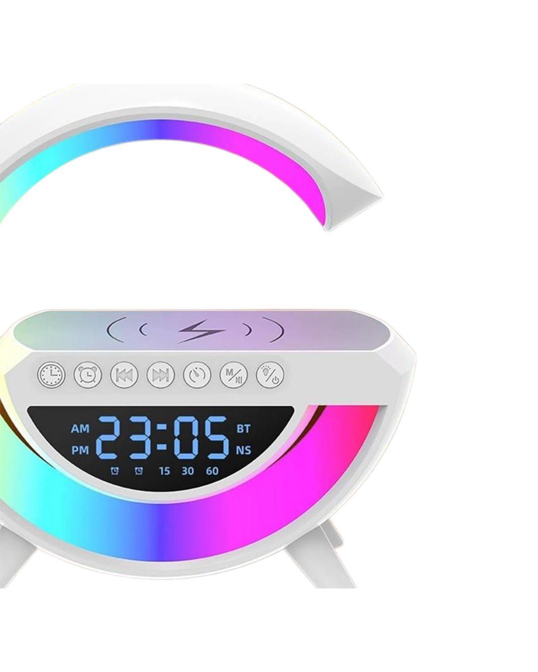 Kablosuz Bluetooth Hoparlör RGB Aydınlatmalı Çoklu Medya Destekli - Lisinya