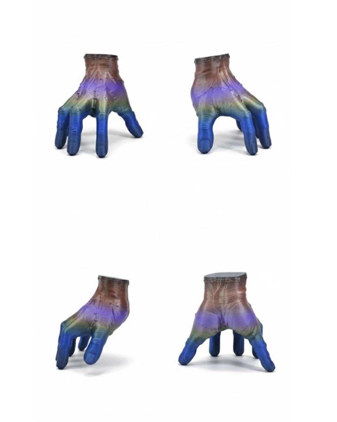 3D Tasarım Rengarenk El Biblo 27x22 cm Özgün ve Şık Aksesuar - Lisinya