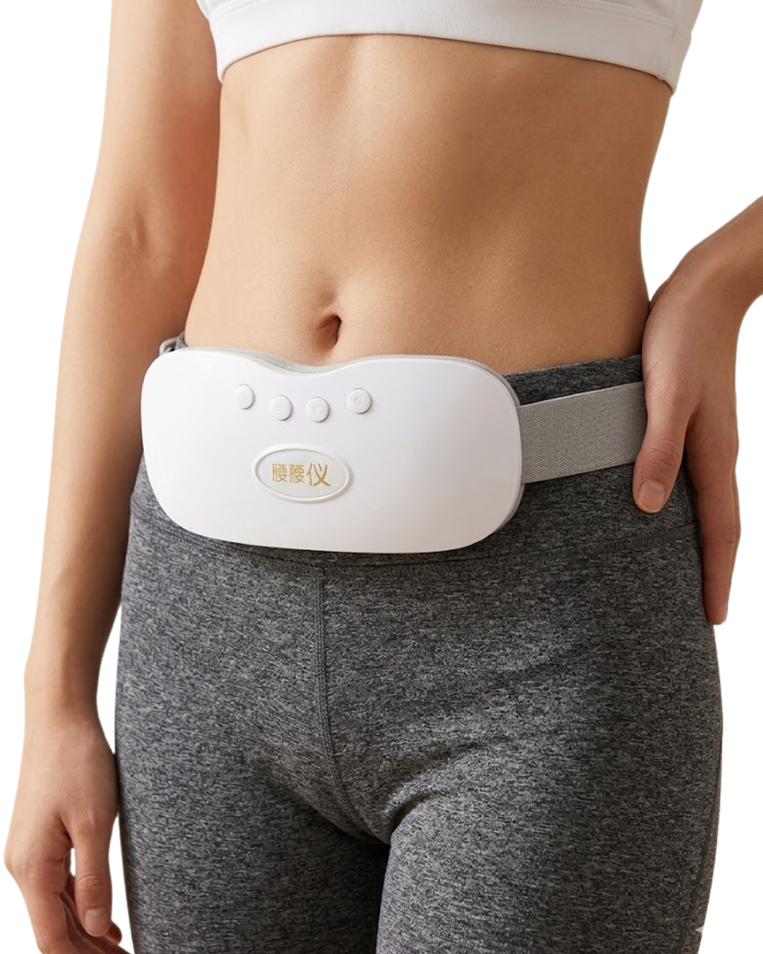 Kızılötesi Isıtmalı Titreşimli Kadın Bel ve Rahim Masaj Kemeri USB Şarjlı - Lisinya