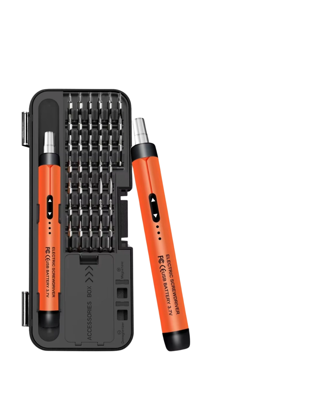 Type C Şarjlı Mini Elektrikli Tornavida 38 Uçlu Manyetik Tamir Kiti - Lisinya