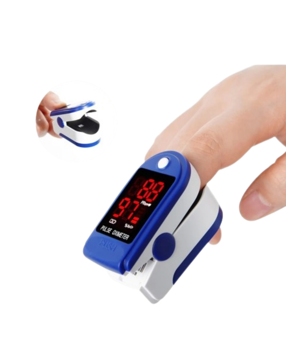 Kolay Kullanımlı Parmak Tipi Pulse Oksimetre Ev Tipi Kullanım - Lisinya