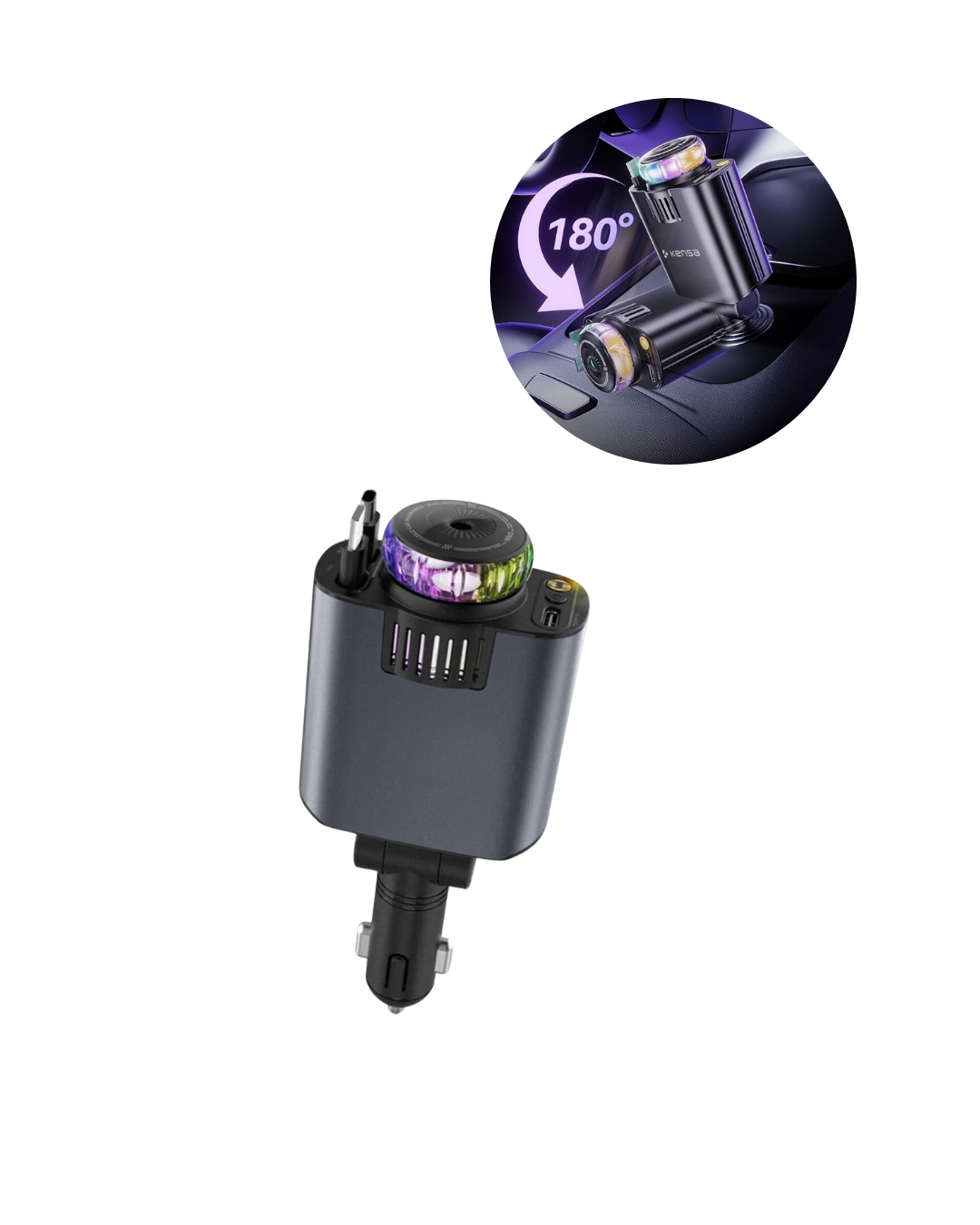 Araç Şarj Aleti Yıldız Tavan Işıklı Hava Nemlendirici Aroma Aparatı - Lisinya Araç Şarj Aleti Yıldız Tavan Işıklı Hava Nemlendirici Aroma Aparatı - Lisinya