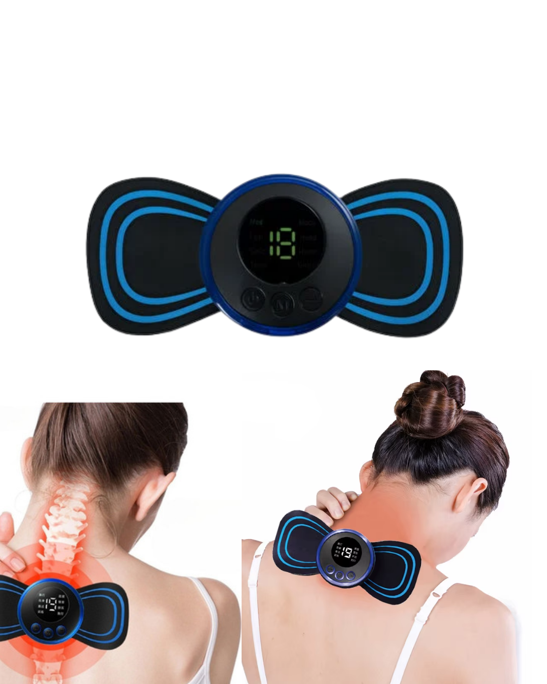 Mini EMS Masaj Aleti Taşınabilir Tasarım ve Çoklu Masaj Modu - Lisinya