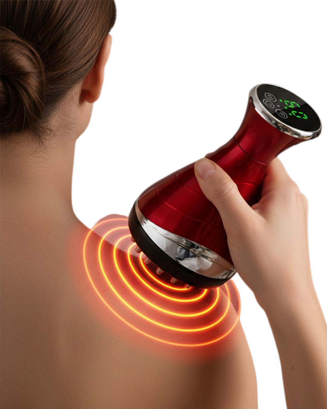 Vakumlu Isı Veren Masaj Cihazı Kas Gevşetici Ev Tipi Kupa Aleti - Lisinya