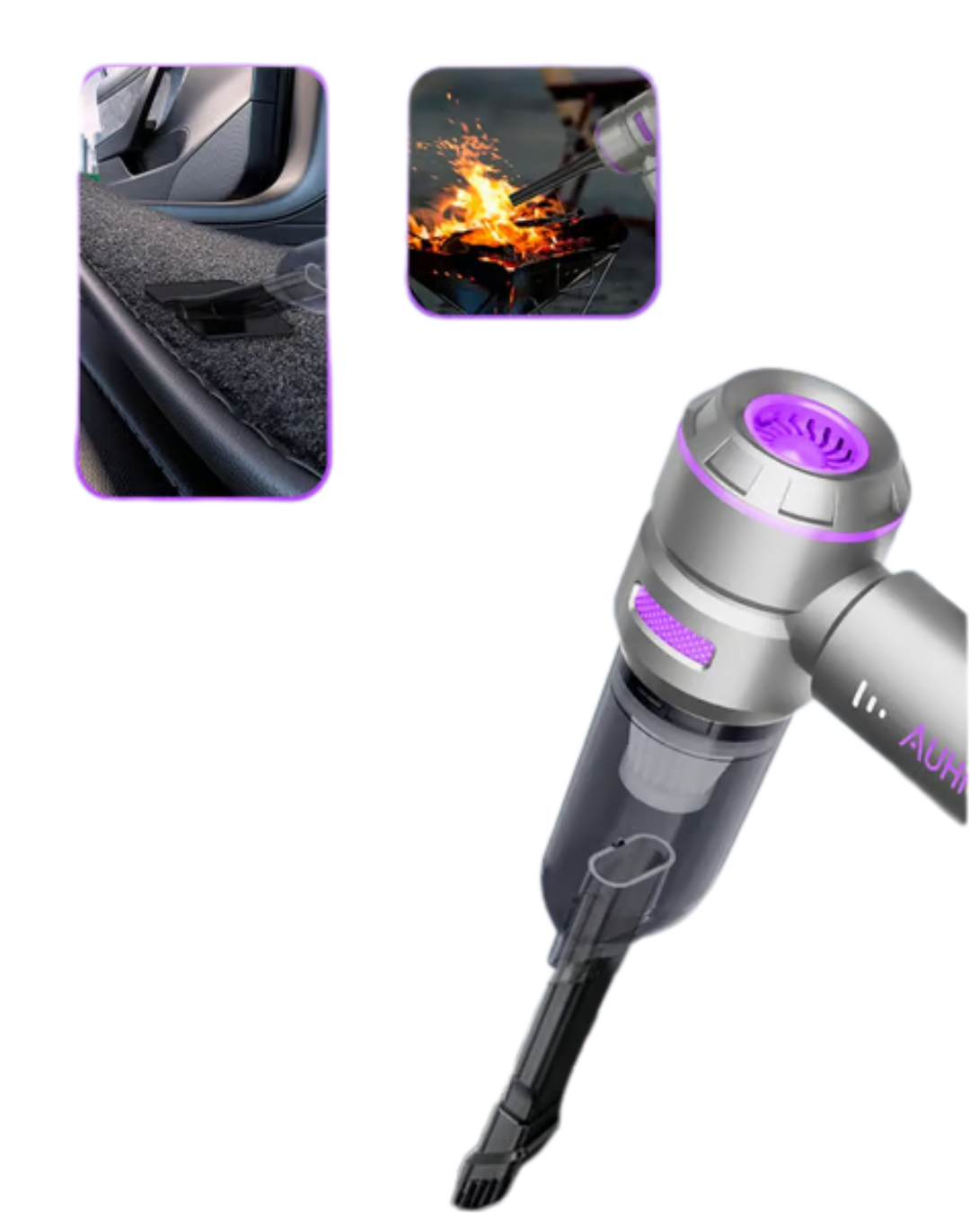 Güçlü Vakum ve Üfleme Özellikli Kablosuz Süpürge - Lisinya Güçlü Vakum ve Üfleme Özellikli Kablosuz Süpürge - Lisinya