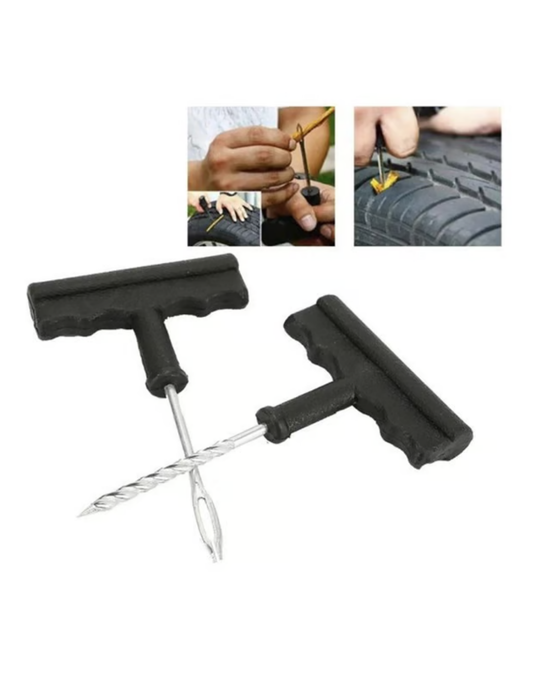 Yolda Kalmaya Son Veren 6 Parça Profesyonel Lastik Tamir Kiti Seti - Lisinya