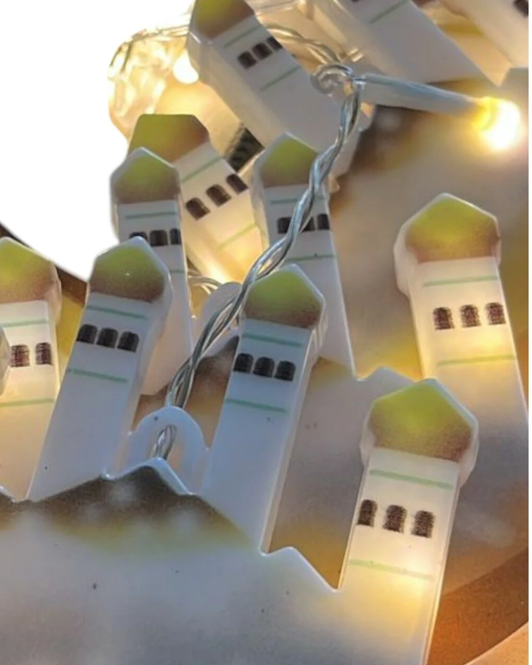 3 Metre Ramazan LED Saçak Işık Ev İçi Dekoratif Aydınlatma - Lisinya