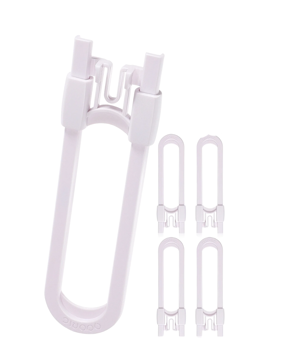 4 Adet Dolap Kapak Kilidi Ev İçi Güvenlik İçin Pratik Koruma Seti - Lisinya