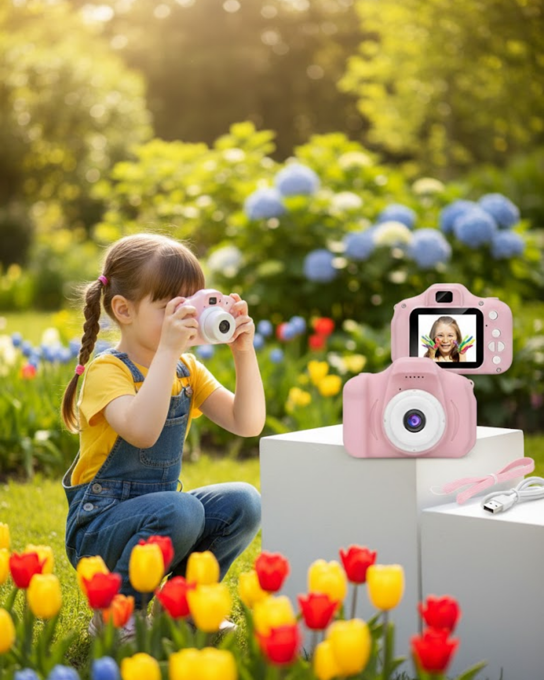 Şarjlı Mini Kamera HD Video ve Fotoğraf Çekimli Genişletilebilir Hafızalı - Lisinya