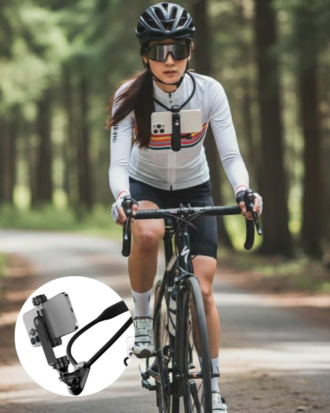 Çok Amaçlı Boyun Askılı Telefon Tutucu 360 Derece Döner ve Hızlı Kurulum - Lisinya