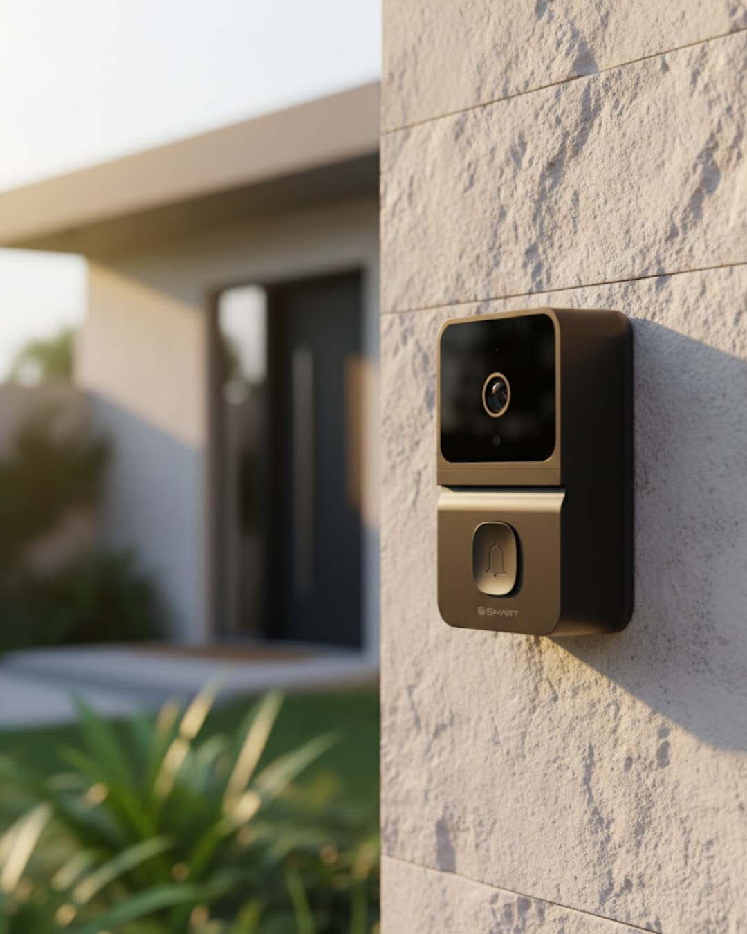 WiFi Akıllı Kapı Zili 85 Derece Geniş Açı Android iOS Uyumlu - Lisinya WiFi Akıllı Kapı Zili 85 Derece Geniş Açı Android iOS Uyumlu - Lisinya