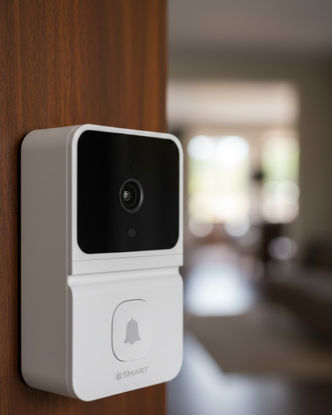 Şarjlı Akıllı Kapı Zili 85° Geniş Açı Mobil Bildirimli - Lisinya