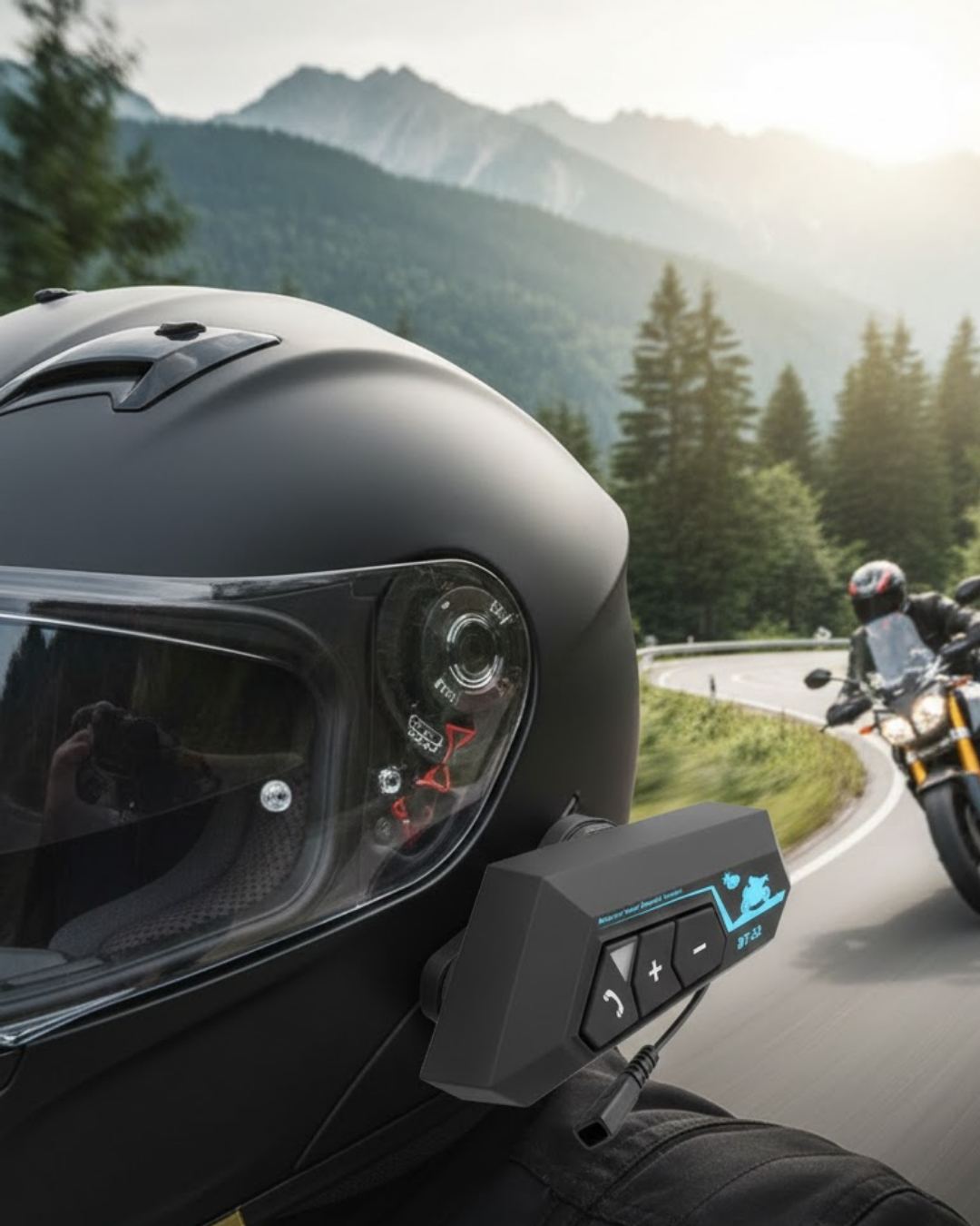 Telsiz Bluetooth Kask Kulaklık Handsfree Mikrofonlu - Lisinya Telsiz Bluetooth Kask Kulaklık Handsfree Mikrofonlu - Lisinya