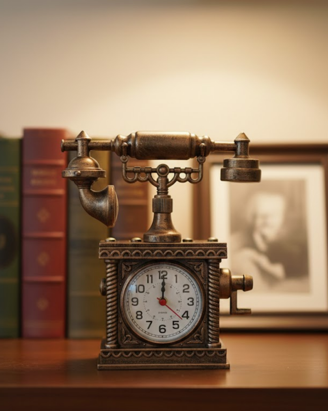 Şık Görünümlü Masaüstü Çalar Saat Günlük Kullanıma Uygun - Lisinya