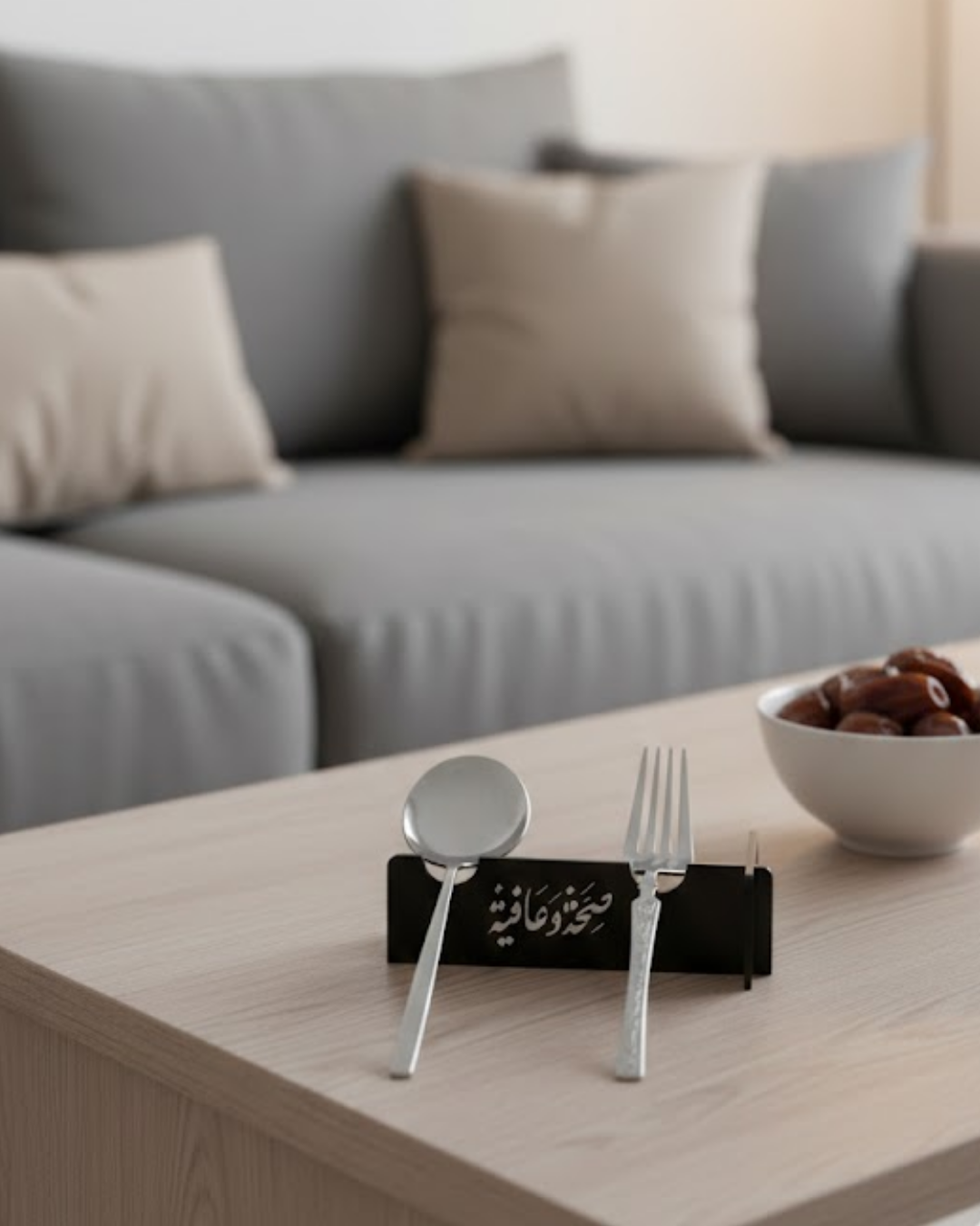 3D Özel Baskı 6’lı Çatal Kaşık Tutucu Modern Sofra Aparatı - Lisinya