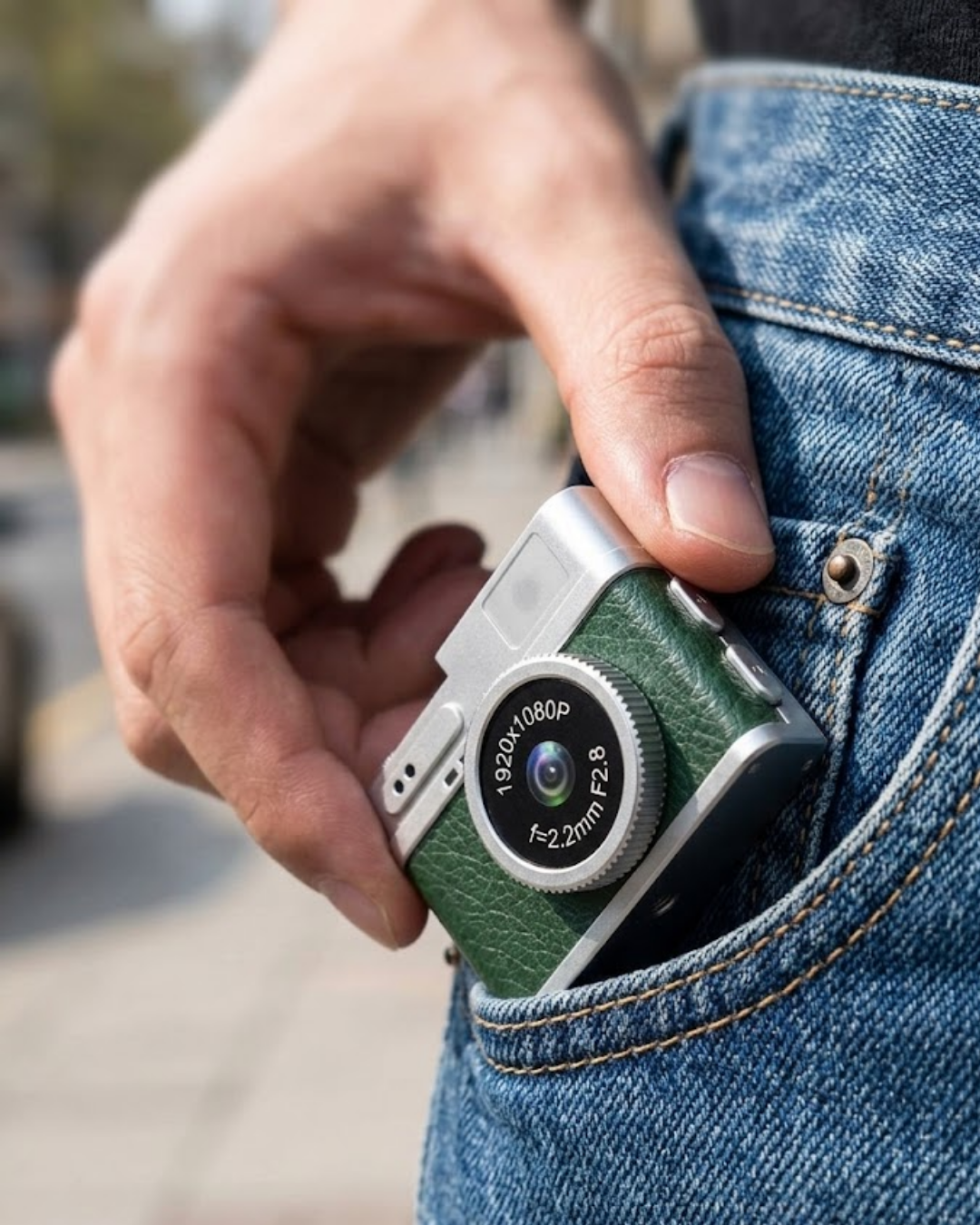 Ultra Mini Dijital Fotoğraf Makinesi 4K 1080P HD Video Çekim Cep Kamerası - Lisinya