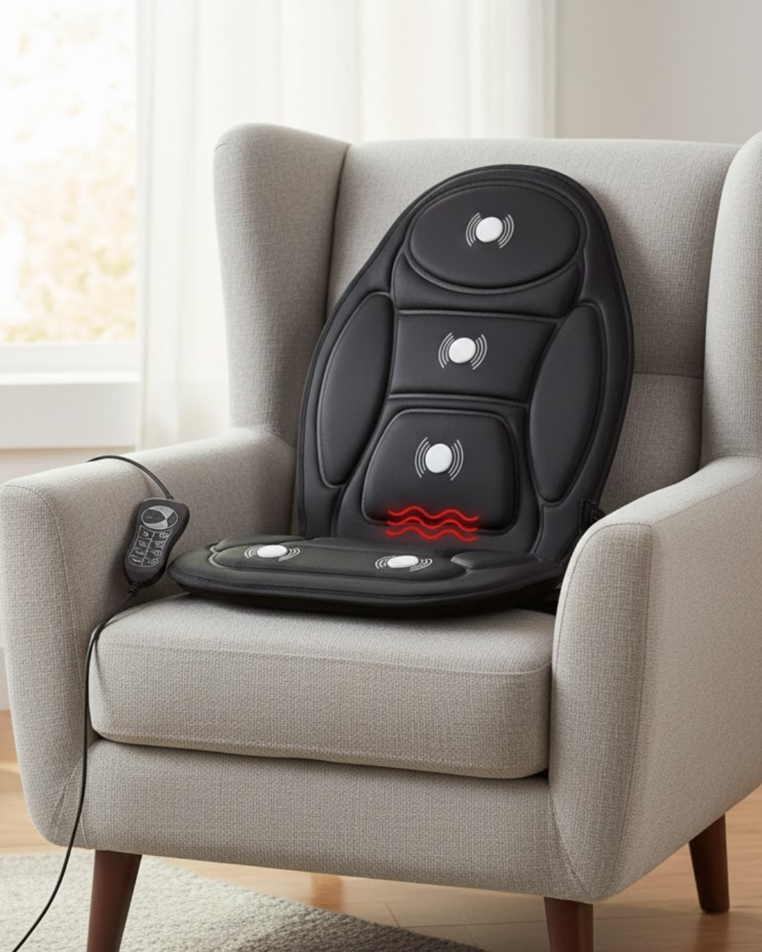 Titreşimli Masaj Minderi 5 Masaj Modu ve 3 Yoğunluk Seviyesi - Lisinya Titreşimli Masaj Minderi 5 Masaj Modu ve 3 Yoğunluk Seviyesi - Lisinya