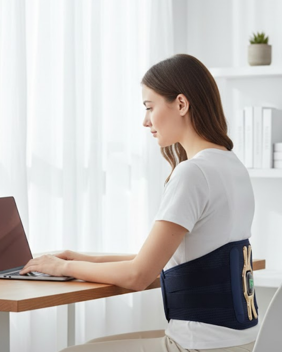 Bel Karın ve Sırt İçin Isıtmalı Masaj Cihazı - Lisinya