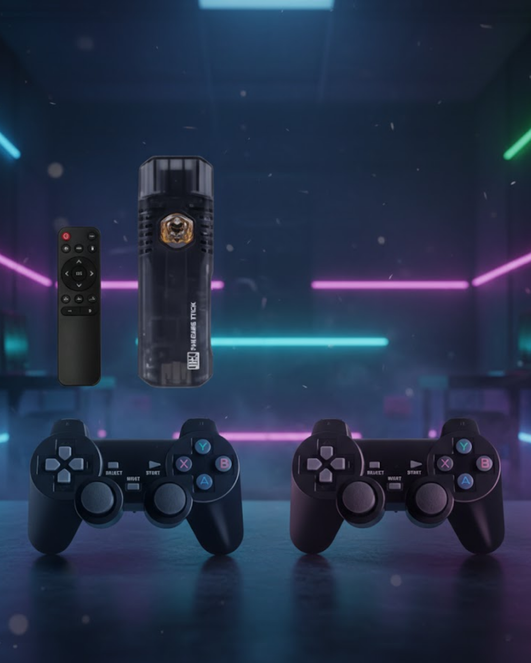 Çift Sistem Kablosuz Retro Oyun Konsolu HDMI Çıkış Android Uyumlu Gamepad Seti - Lisinya