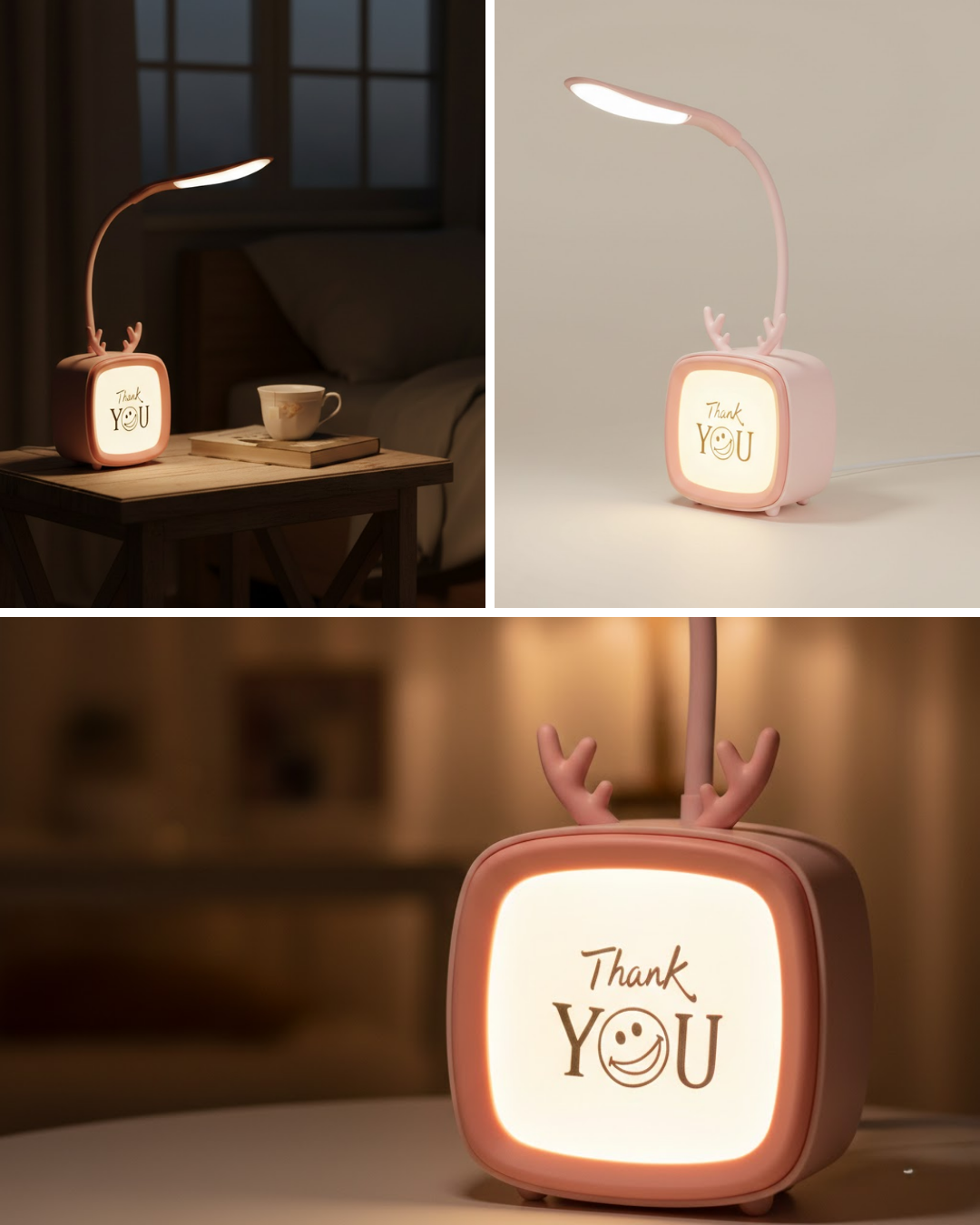 Ayarlanabilir LED Masa Lambası Şarjlı Modern Aydınlatma - Lisinya Ayarlanabilir LED Masa Lambası Şarjlı Modern Aydınlatma - Lisinya