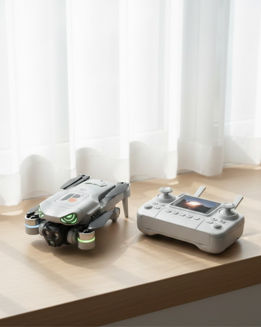 Optik Akış Destekli Stabil Uçuş Drone Seti Zengin Kutu İçeriği - Lisinya