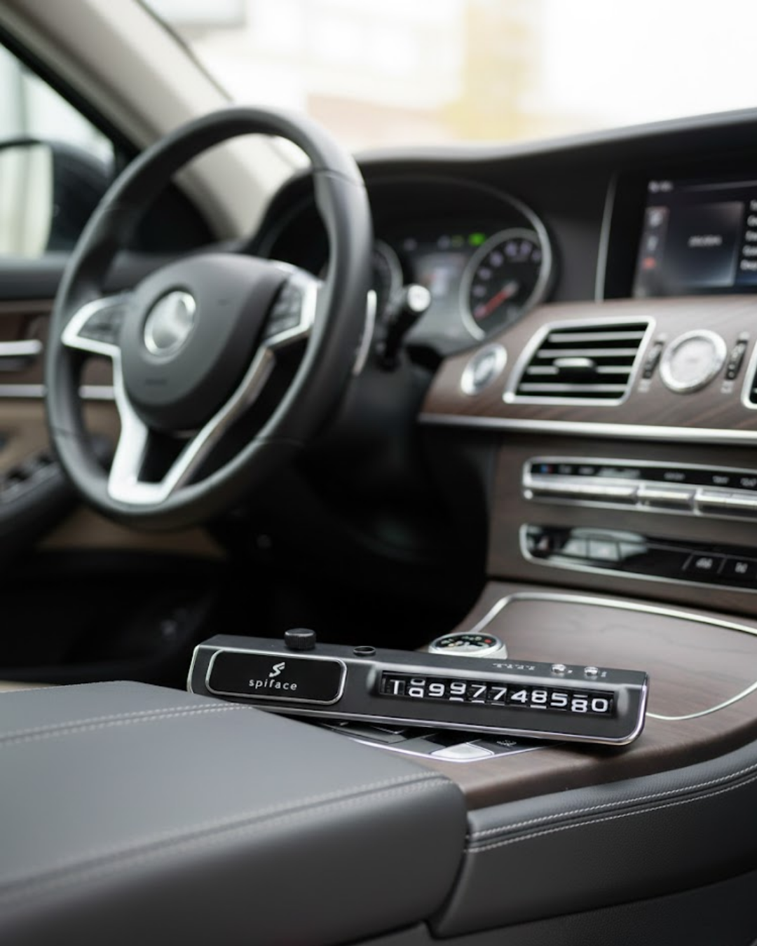 LED Ekranlı Nemlendirici Araç Park İletişim Numarası Gösterici - Lisinya