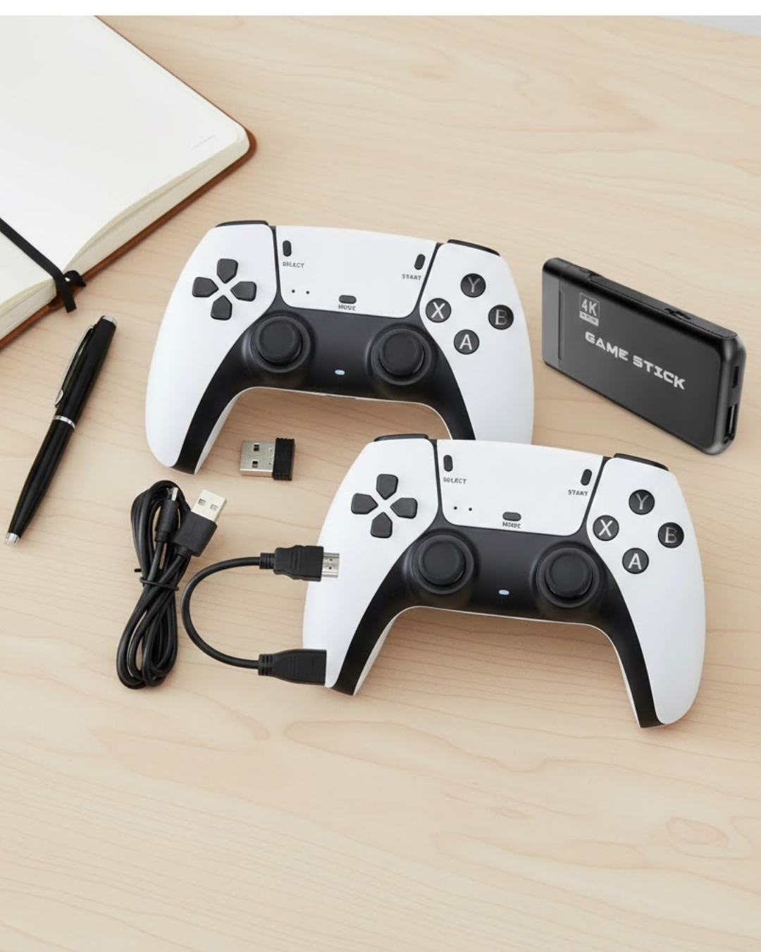 HDMI Girişli Retro Oyun Çubuğu 2 Kişilik Kablosuz - Lisinya