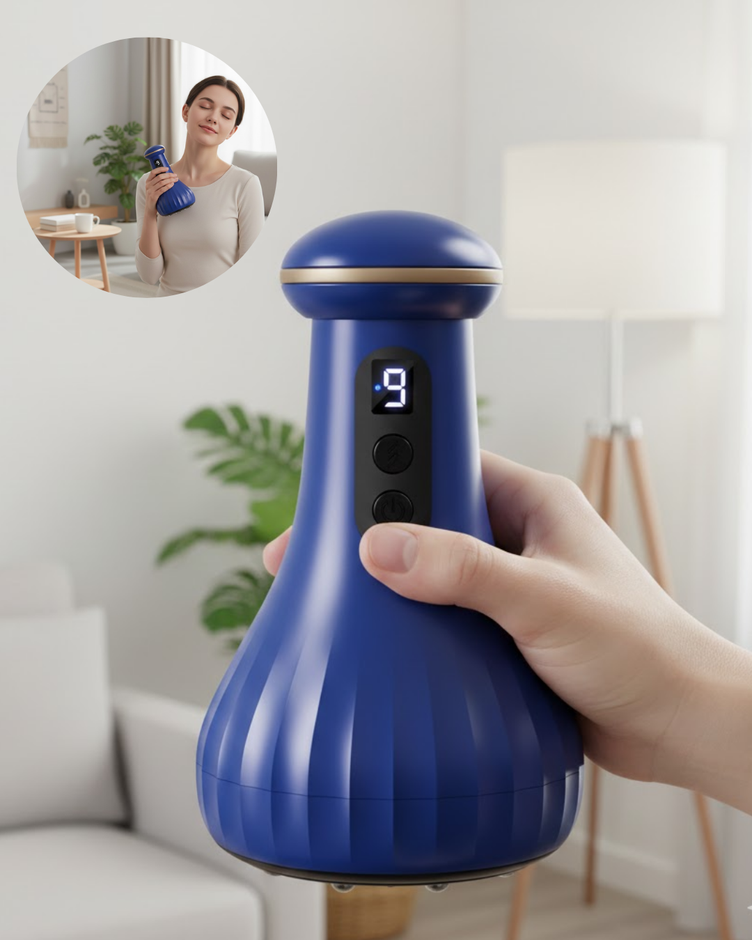 Titreşimli Masaj Aleti Ev Tipi Rahatlama ve Bakım Cihazı - Lisinya