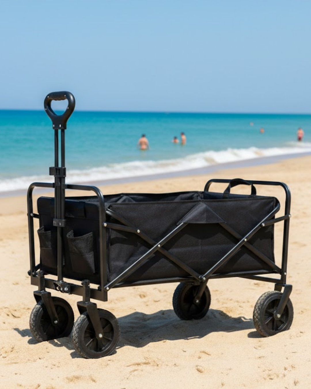 Katlanır Kamp ve Plaj Arabası Büyük Kapasiteli Taşıma Vagonu - Lisinya Katlanır Kamp ve Plaj Arabası Büyük Kapasiteli Taşıma Vagonu - Lisinya