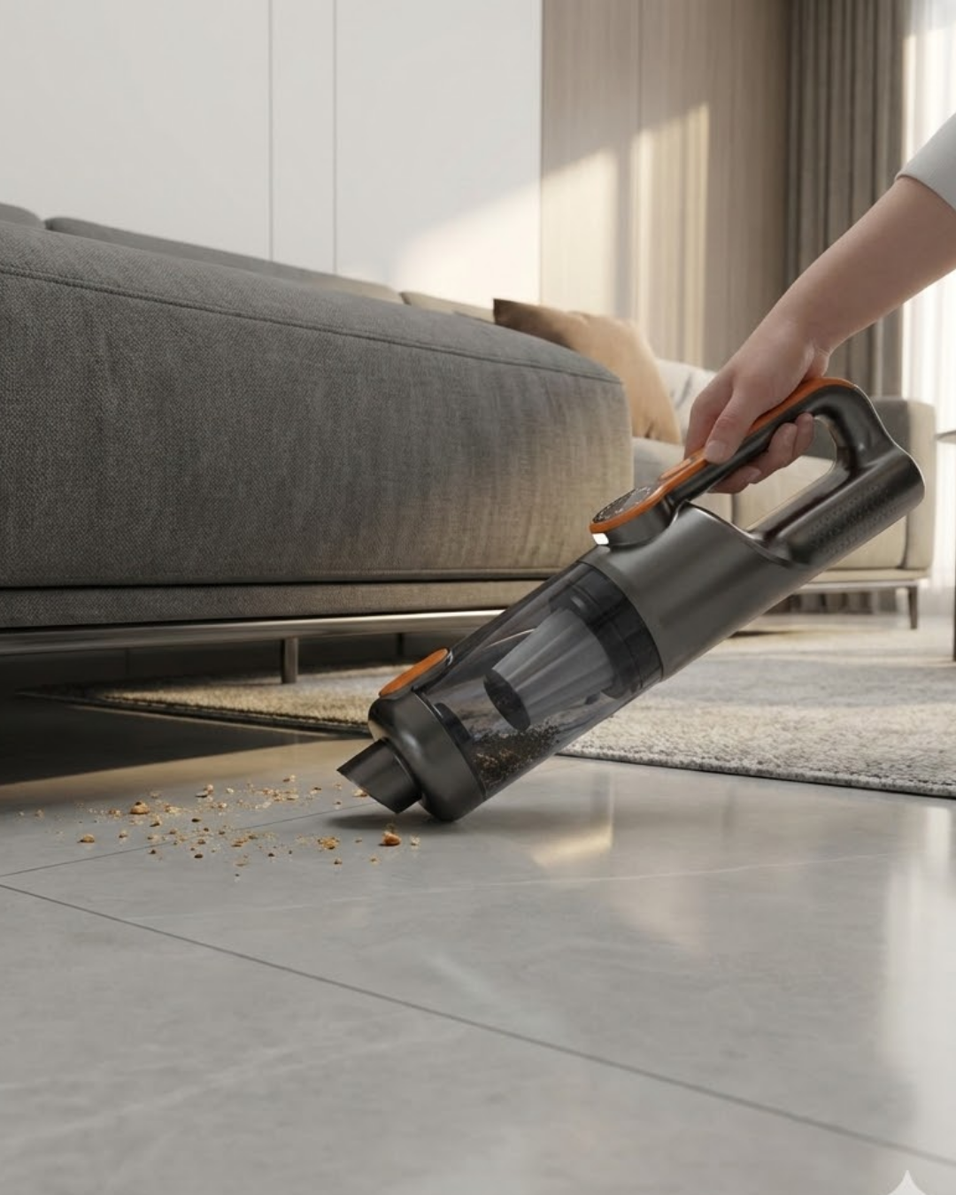 Şarjlı Mini El Süpürgesi Araç Ev ve Ofis İçin Pratik Temizlik - Lisinya