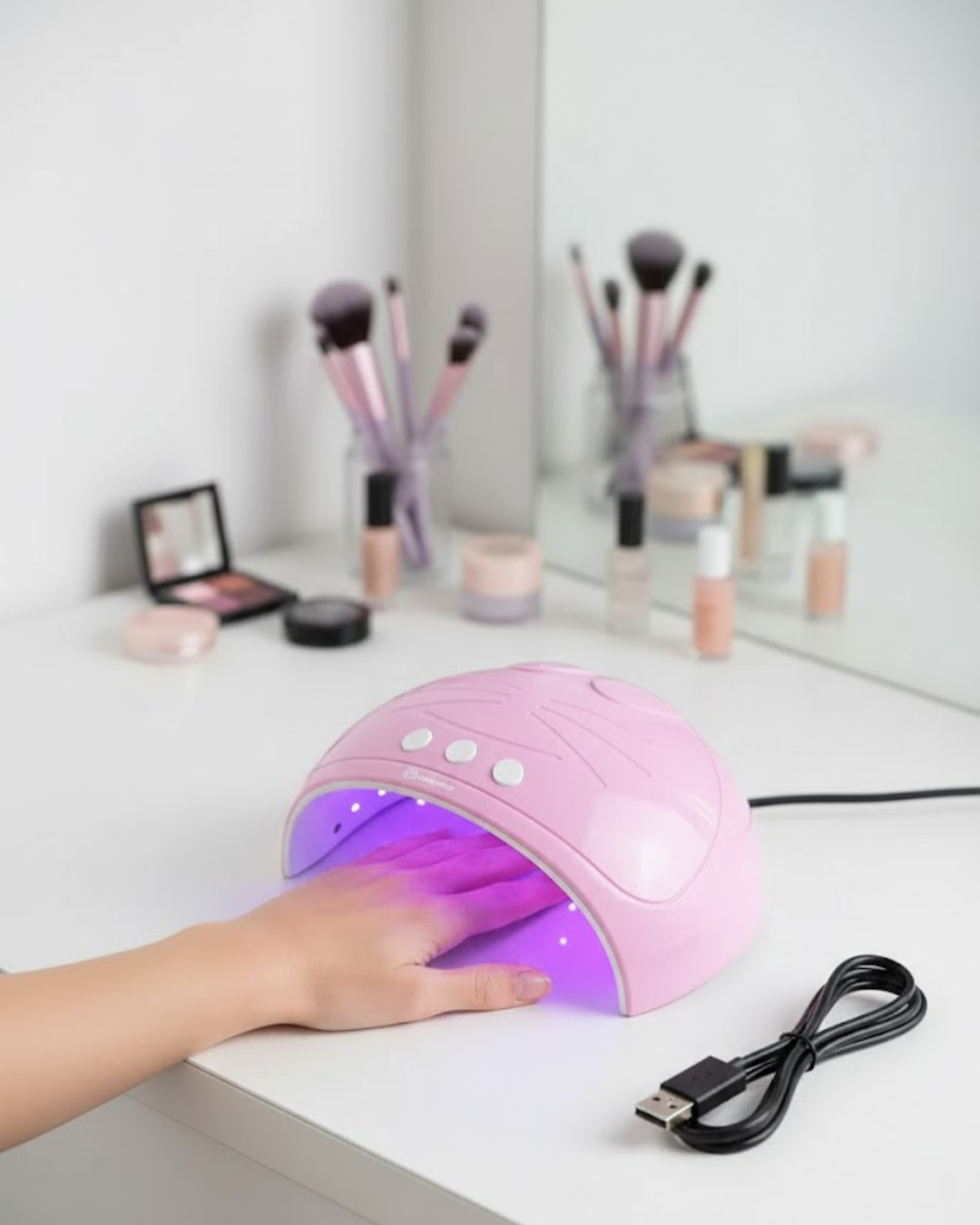 45W Güçlü Ultraviyole Işıklı Oje Kurutucu Cihaz - Lisinya