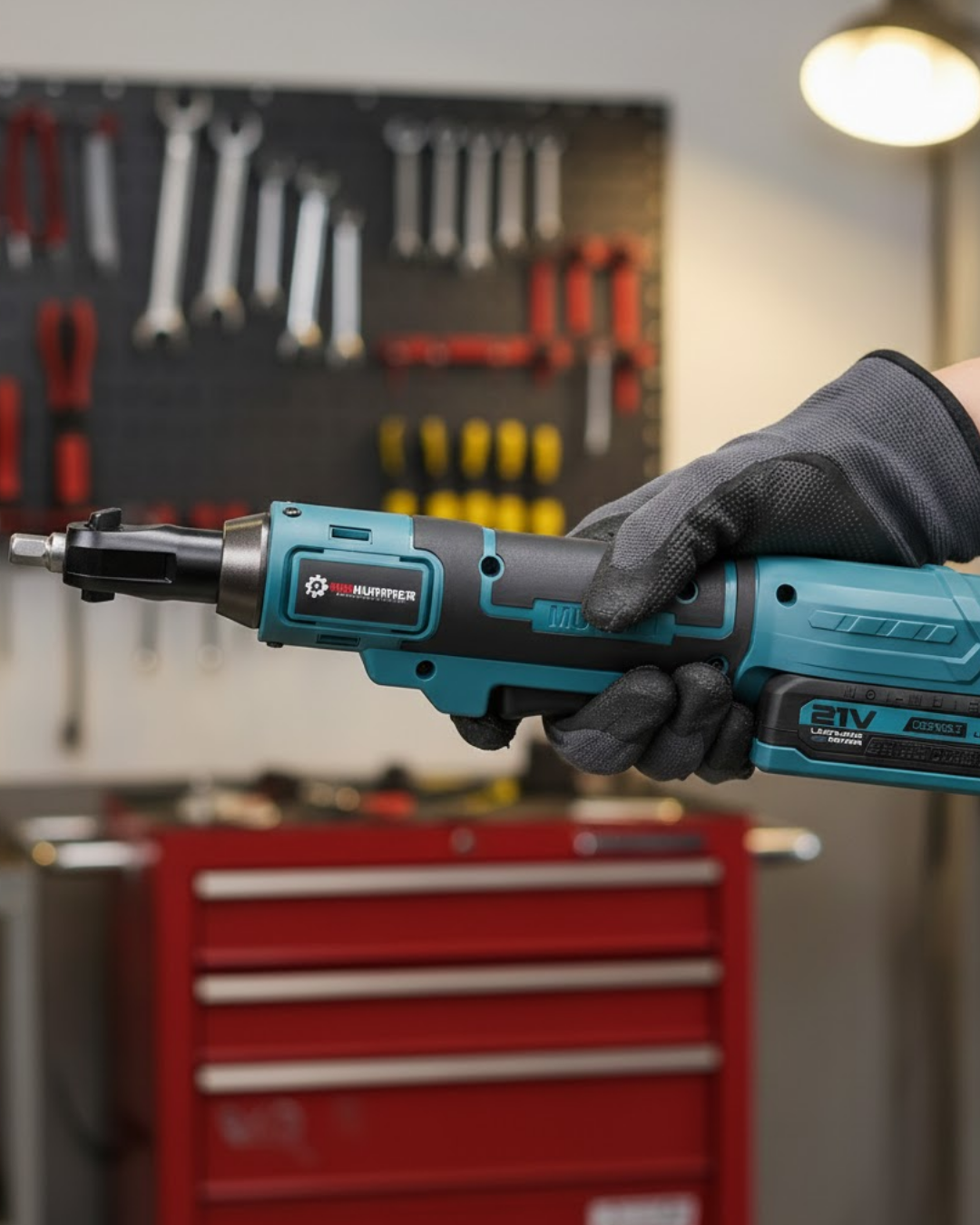 Yandan Sıkma Somun Sökme ve Sıkma Akülü Cırcır Anahtarı - Lisinya