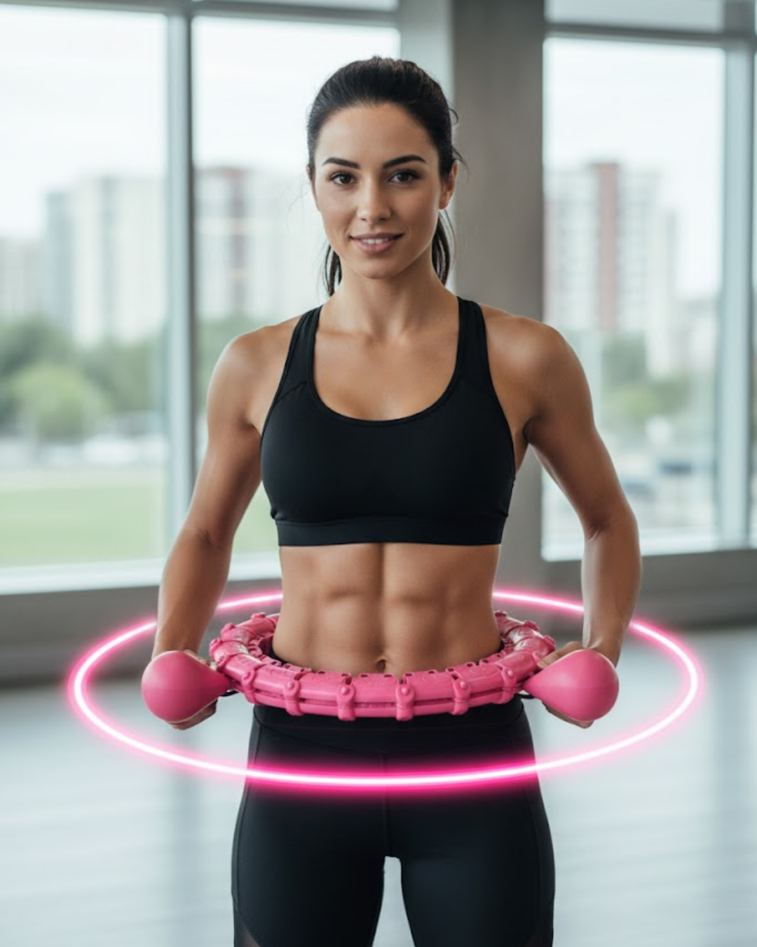 Ayarlanabilir Akıllı Hula Hoop 680 Gr Ağırlıklı Egzersiz Halkası - Lisinya